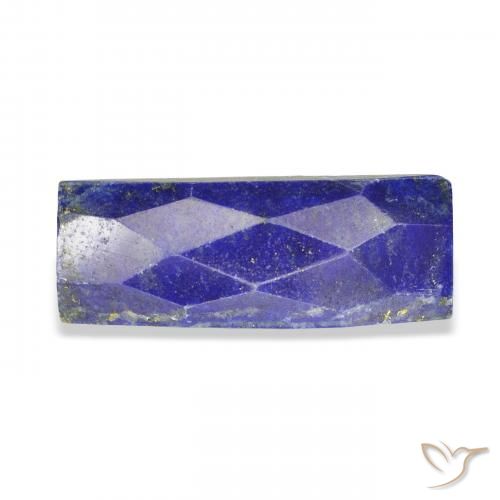 13.05ct Natural Azul profundo Lápis-lazúli, baguete, Opaco