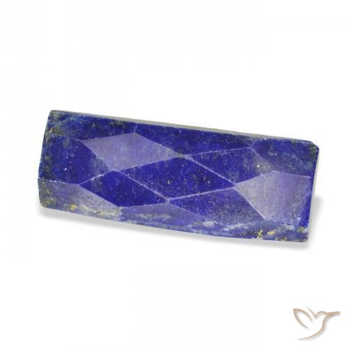 Lápis-lazúli Azul profundo Natural 13.05ct, baguete, Opaco