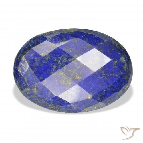 30.88ct Natural Azul profundo Lápis-lazúli, oval, Opaco