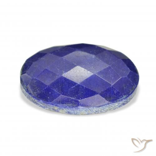 Lápis-lazúli Azul Egípcio Profundo Natural 31.66ct, oval, Opaco