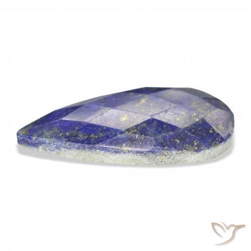 Lápis-lazúli Azul-marinho Natural 22.37ct, Formato de pêra, Opaco