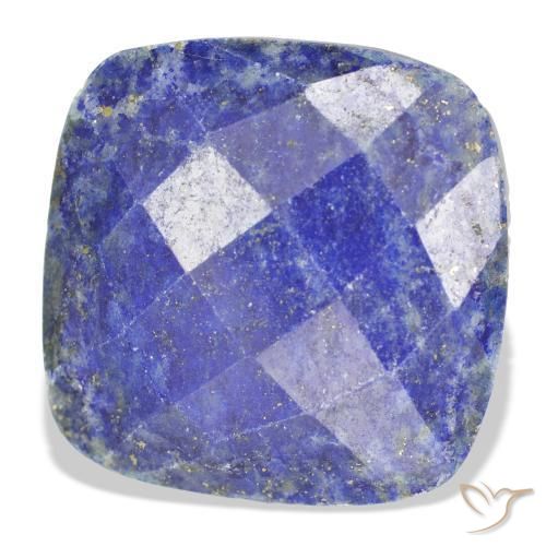 Lápis-lazúli Azul profundo Natural 25.25ct, Almofada, Opaco