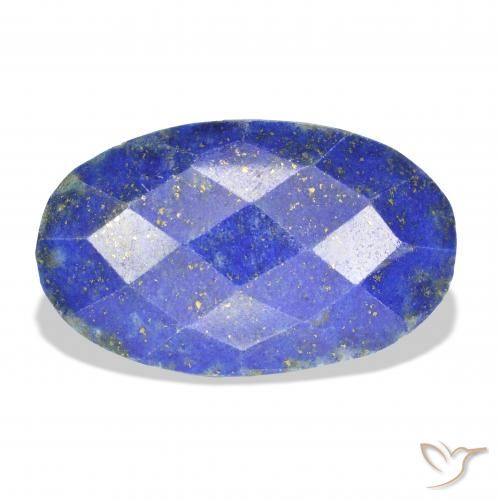 24.00ct Natural Azul escuro Lápis-lazúli, oval, Opaco