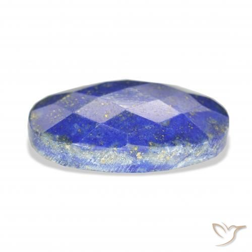 Lápis-lazúli Azul escuro Natural 24.00ct, oval, Opaco