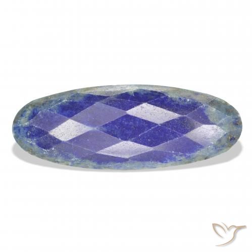 21.26ct Natural Azul-marinho Lápis-lazúli, oval, Opaco