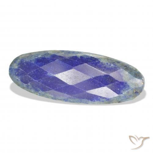 Lápis-lazúli Azul-marinho Natural 21.26ct, oval, Opaco