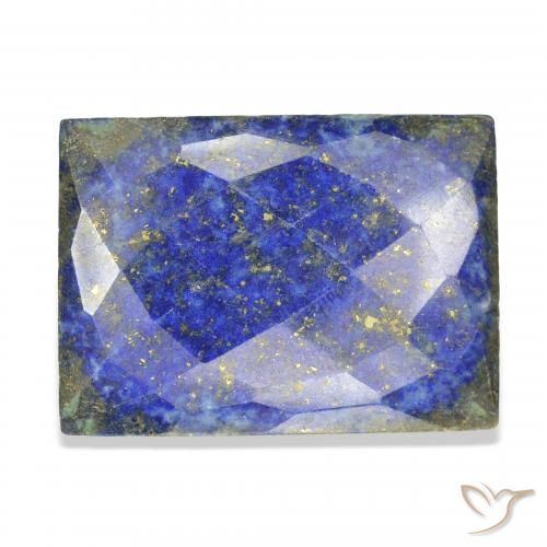 55.15ct Natural Azul profundo Lápis-lazúli, baguete, Opaco