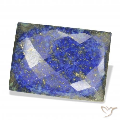 Lápis-lazúli Azul profundo Natural 55.15ct, baguete, Opaco