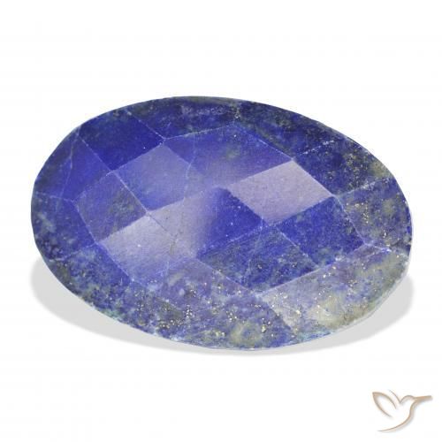 Lápis-lazúli Azul profundo Natural 26.36ct, oval, Opaco