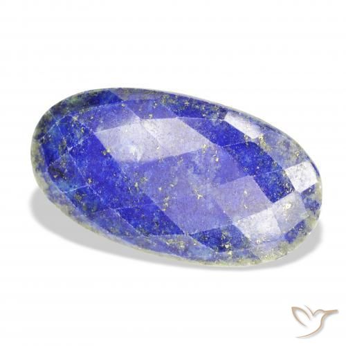 Lápis-lazúli Azul médio Natural 51.75ct, oval, Opaco