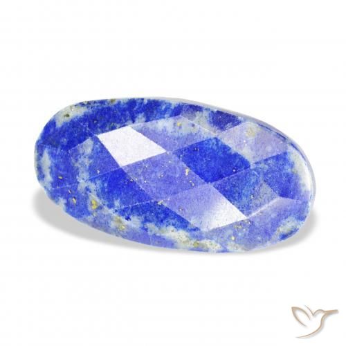 Lápis-lazúli Azul claro Natural 27.40ct, oval, Opaco