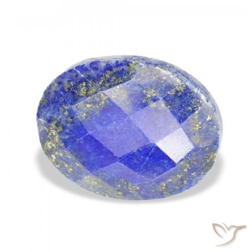 Lápis-lazúli Azul claro Natural 19.70ct, oval, Opaco