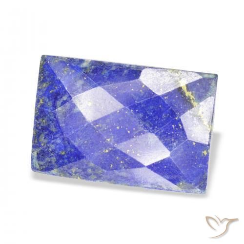 Lápis-lazúli Azul claro Natural 27.94ct, baguete, Opaco