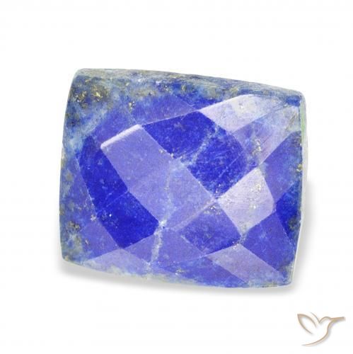 Lápis-lazúli Azul claro Natural 17.21ct, baguete, Opaco