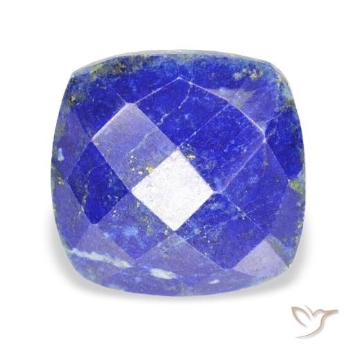 10.36ct Natural Azul médio Lápis-lazúli, Almofada, Opaco