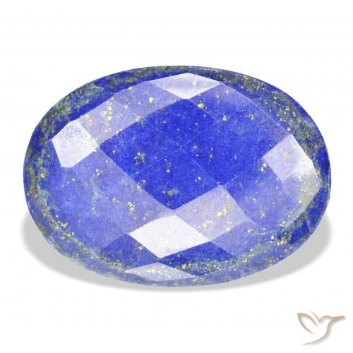 51.42ct Natural Azul claro Lápis-lazúli, oval, Opaco