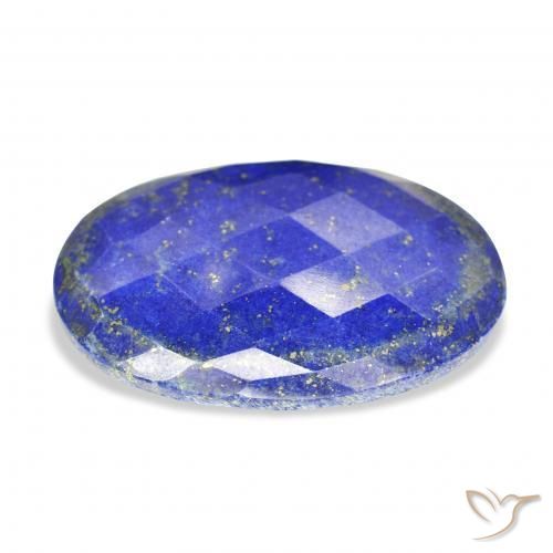 Lápis-lazúli Azul claro Natural 51.42ct, oval, Opaco