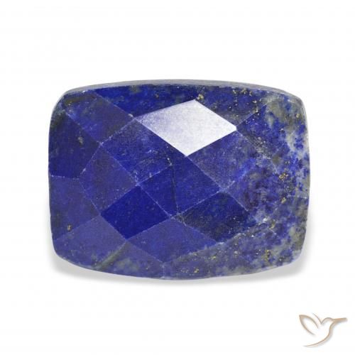 18.57ct Natural Azul-marinho Lápis-lazúli, Almofada, Opaco