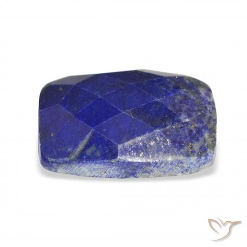 Lápis-lazúli Azul-marinho Natural 18.57ct, Almofada, Opaco