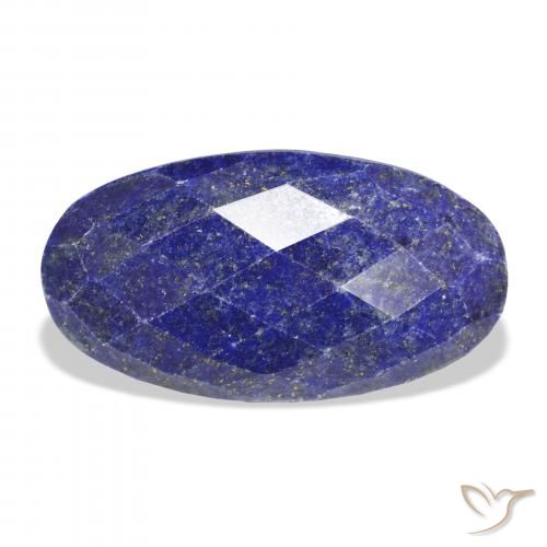 35.60ct Natural Azul profundo Lápis-lazúli, oval, Opaco