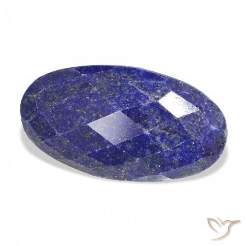 Lápis-lazúli Azul profundo Natural 35.60ct, oval, Opaco