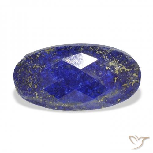 26.18ct Natural Azul-marinho Lápis-lazúli, oval, Opaco