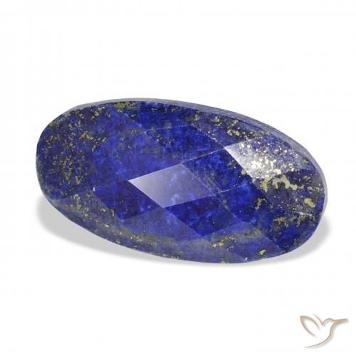 Lápis-lazúli Azul-marinho Natural 26.18ct, oval, Opaco