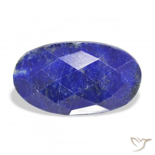18.84ct Natural Azul-marinho Lápis-lazúli, oval, Opaco