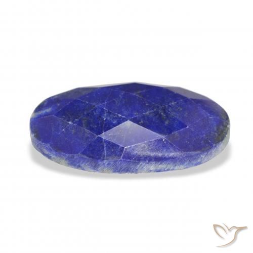 Lápis-lazúli Azul-marinho Natural 18.84ct, oval, Opaco