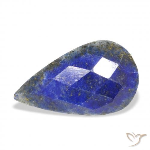 18.64ct Natural Azul escuro Lápis-lazúli, Formato de pêra, Opaco