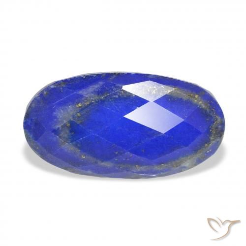 15.03ct Natural Azul Azure Profundo Lápis-lazúli, oval, Opaco