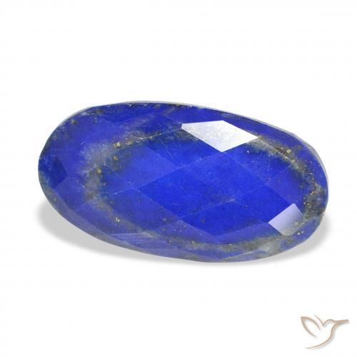 Lápis-lazúli Azul Azure Profundo Natural 15.03ct, oval, Opaco