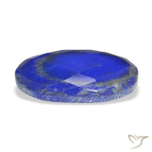 Lápis-lazúli Azul Azure Profundo Natural 15.03ct, oval, Opaco