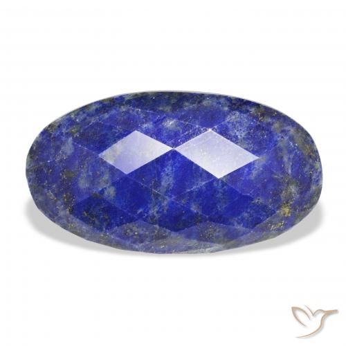 22.85ct Natural Azul escuro Lápis-lazúli, oval, Opaco