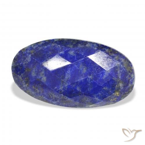 Lápis-lazúli Azul escuro Natural 22.85ct, oval, Opaco