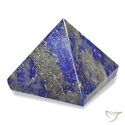 Lápis-lazúli azul natural 85,95ct, quadrado, opaco