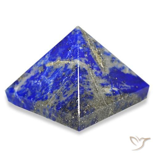 Lápis-lazúli azul natural 92,01ct, quadrado, opaco