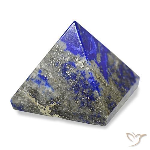 Lápis-lazúli azul natural 97,51ct, quadrado, opaco