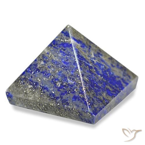 Lápis-lazúli azul natural 88,77ct, quadrado, opaco