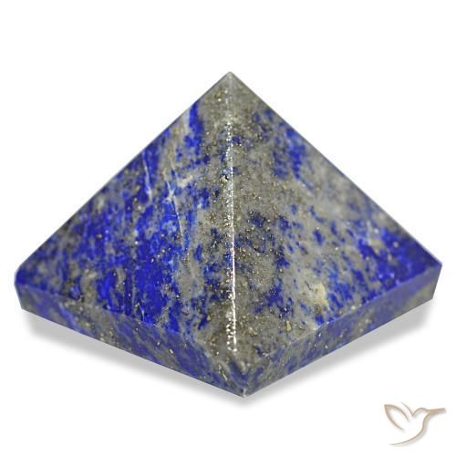 Lápis-lazúli azul natural 88,77ct, quadrado, opaco