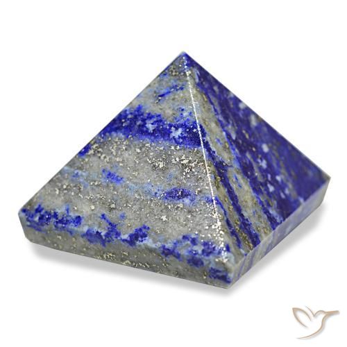 Lápis-lazúli azul natural 98,65ct, quadrado, opaco