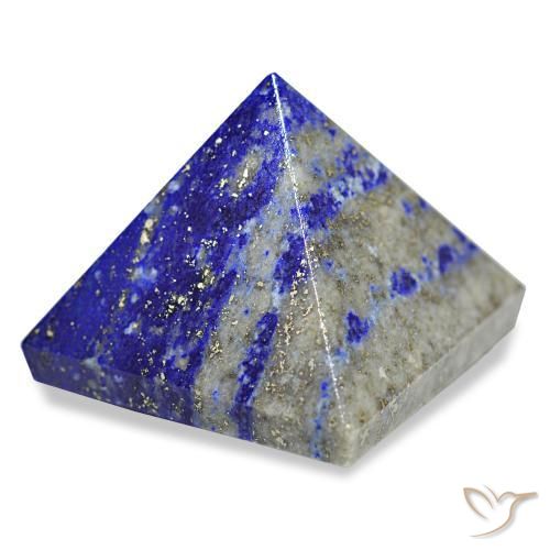 Lápis-lazúli azul natural 88,61ct, quadrado, opaco