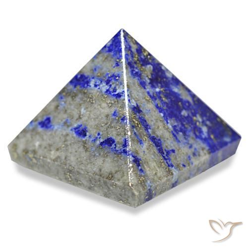 Lápis-lazúli azul natural 88,61ct, quadrado, opaco