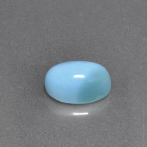 Larimar Azul Natural 1.90ct, Corte Oval, Opaco