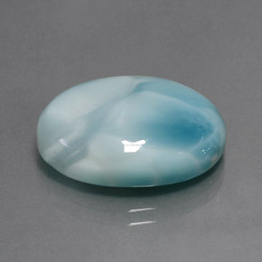 Larimar Azul Natural 15.28ct, oval, Opaco