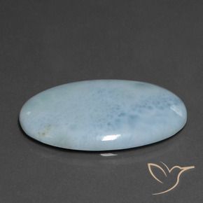 Larimar Azul claro Natural 20.33ct, oval, Opaco
