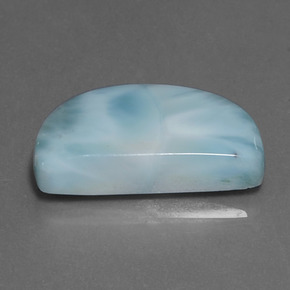 Larimar azul natural 11,14ct, forma extravagante, opaco