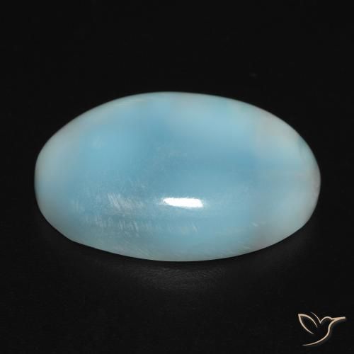 Larimar Azul verde Natural 10.67ct, oval, Opaco