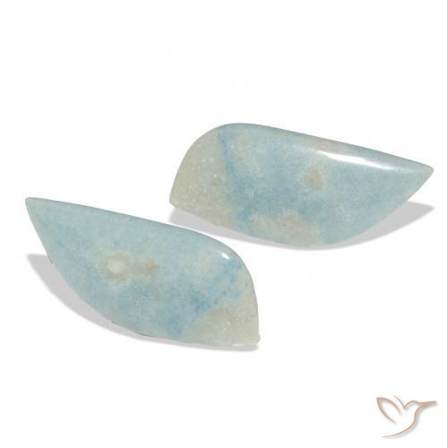 Pedras preciosas de lazulita Bebê azul natural de 44.13 ct, Chique, Opaco