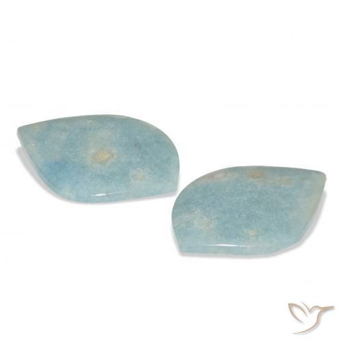 Pedras preciosas de lazulita Bebê azul natural de 53.69 ct, Chique, Opaco